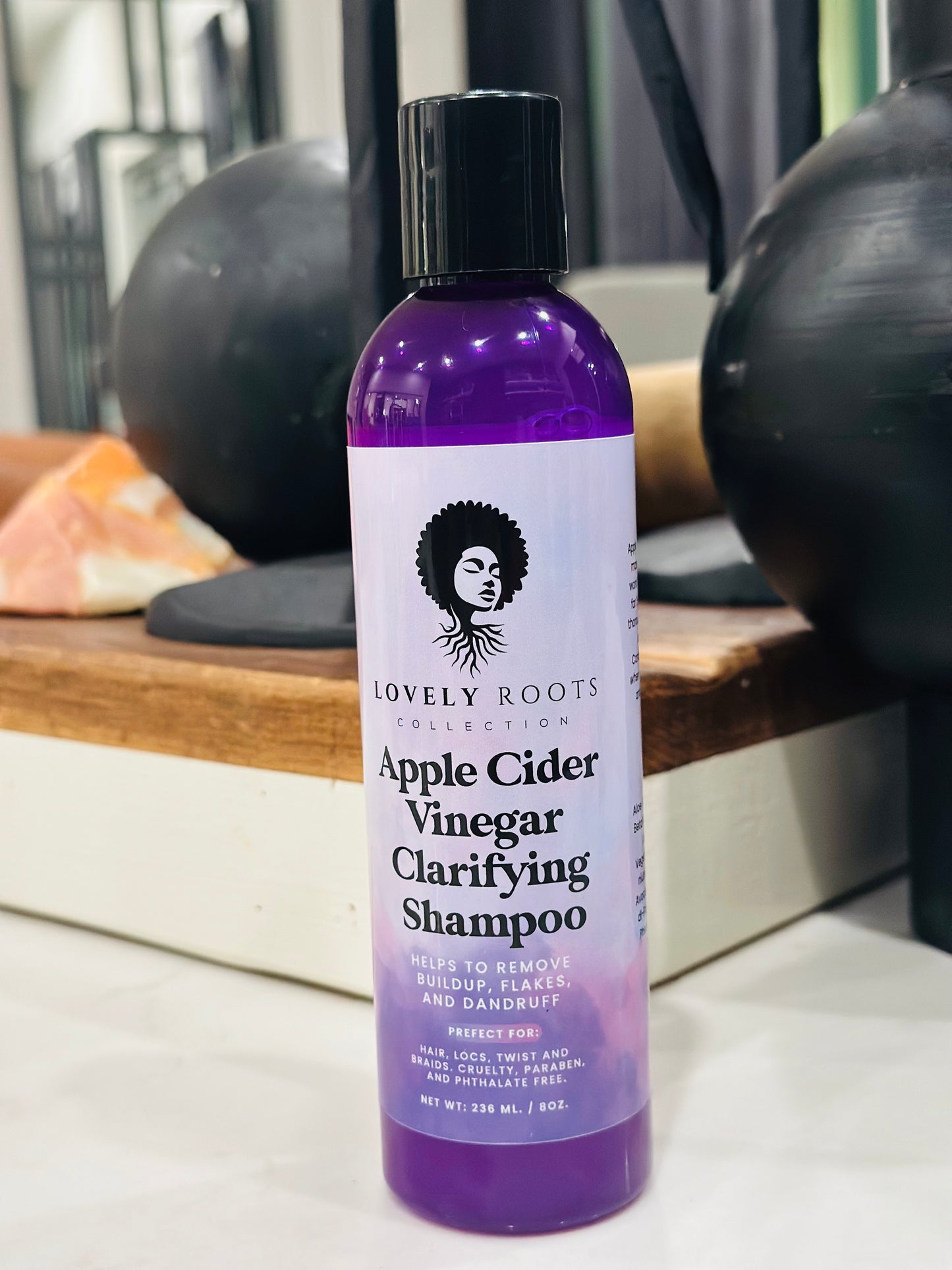 Apple Cider Vinegar Clarifying Shampoo