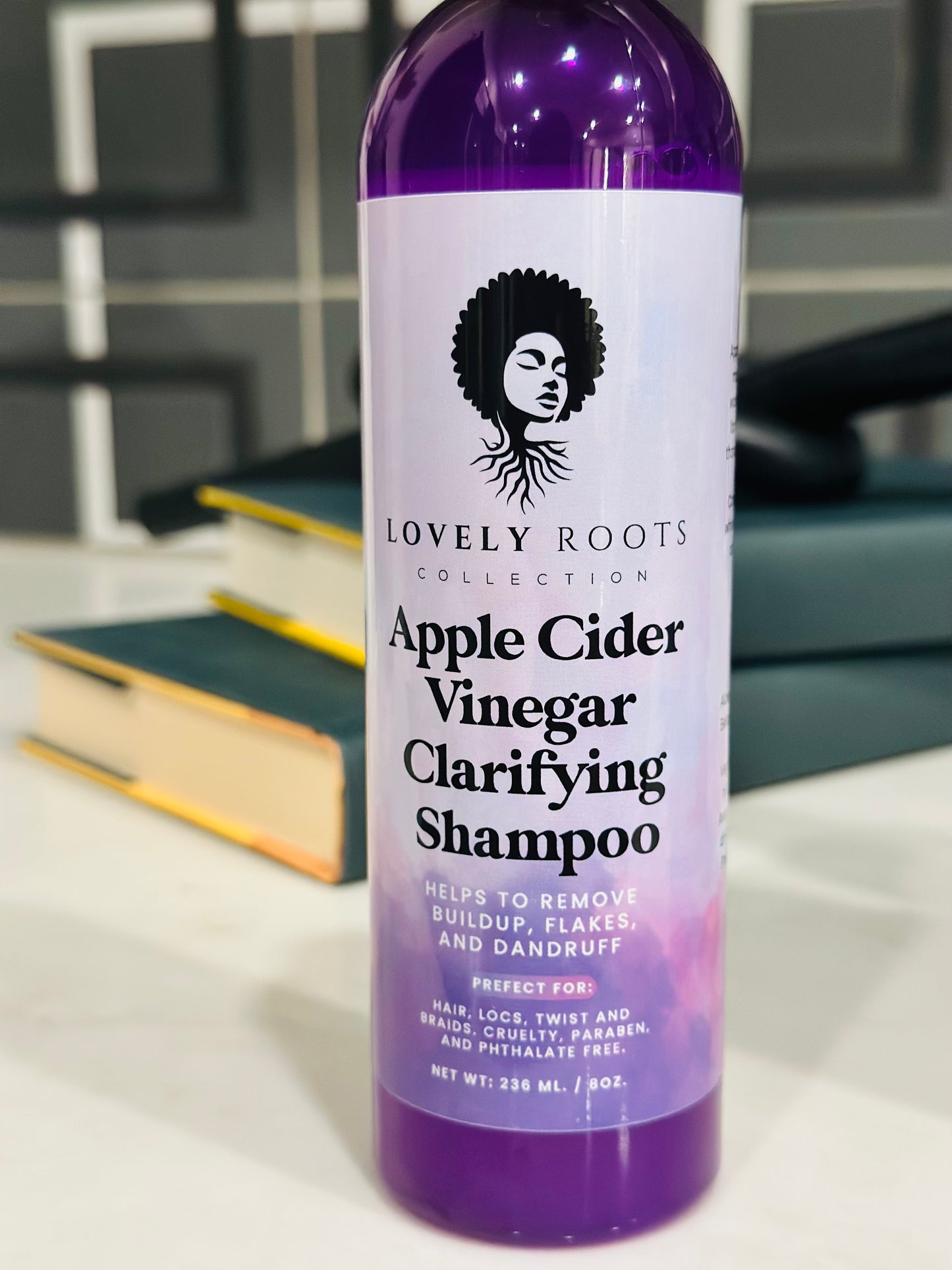 Apple Cider Vinegar Clarifying Shampoo